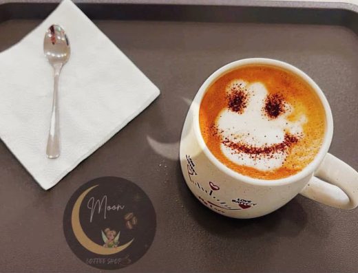 Moon coffee shop