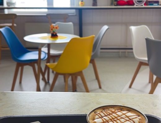 Moon coffee shop